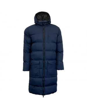 Soulstar Mens Banana Parka Padded Jacket Puffer Longline