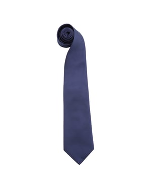 Premier Heren Kleuren Mode Stropdas (Marine)