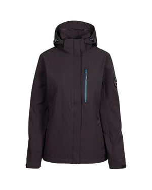 Womens/Ladies Katya DLX Waterproof Jacket (Dark Grey)