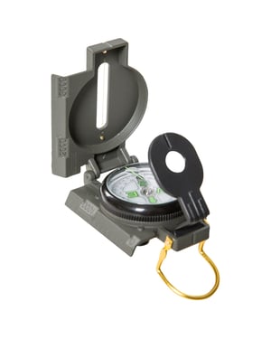 Trespass Artilary Sighting Compass (Grey)