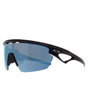 Oakley Wrap Unisex Mat Zwart Prizm Diep Water Gepolariseerd Sphaera