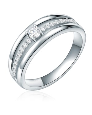 Rafaela Donata Female Sterling Silver Ring