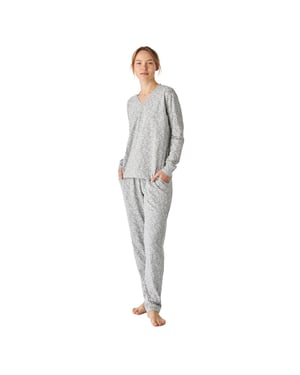 JJBEP1800 Katoenen pyjama met lange mouwen voor dames