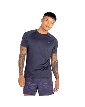 Dare 2B Heren Persist Marl T-shirt (Zwart)