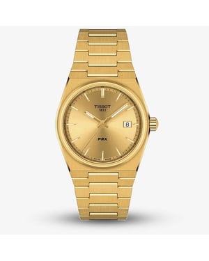Tissot - PRX Yellow Gold PVD Coated Stainless Steel Men's Watch