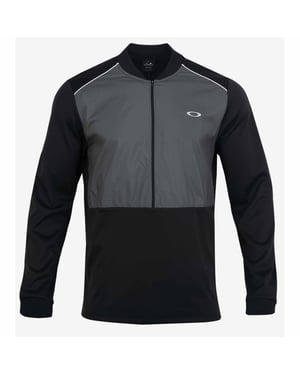 Oakley Bimaterial HZ Heren Zwart Track Jacket