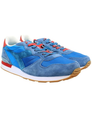 Diadora Camaro Premium Heren Blauw Sportschoenen