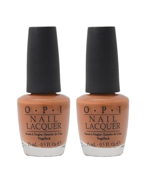 OPI Nail Polish 15ml A-Piers To Be Tan NLF53 x 2