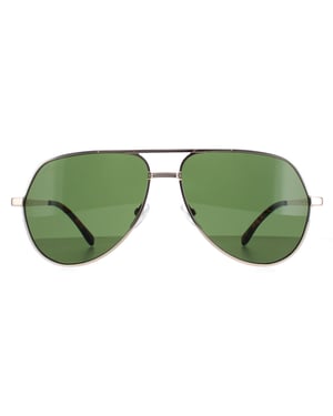 Lunettes de soleil Lacoste L250SE 710 gold solid green