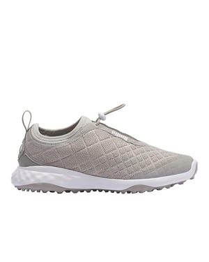 PUMA Brea Fusion Sport Golf Slip-On Grå Syntet Damskor Träningsskor 192227 02