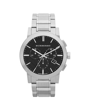 Burberry BU9351 Chronograph Black Dial Stainless Steel Men's Watch