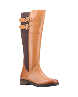Hush Puppies Carla MEMORY FOAM Boot Leather Womens