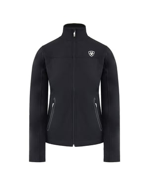 Ariat New Team Womens Black Softshell Jacket