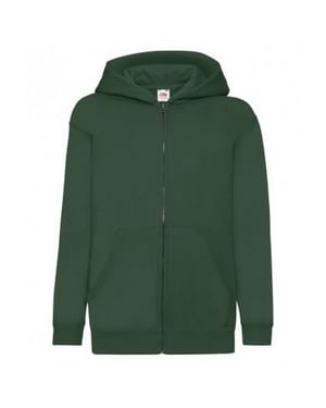 Fruit of the Loom Kinderen/Kinderkapjes Sweatshirt (Fles groen)