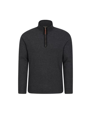 Mountain Warehouse Heren Beta Contrast Ritssluiting (Houtskool)