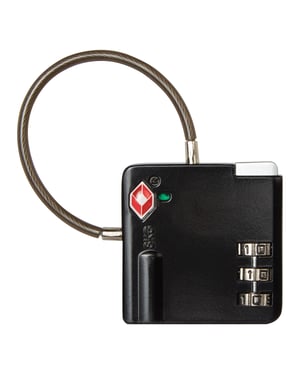 Craghoppers Combination Padlock (Black)