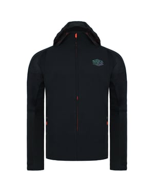 Umbro Long Sleeve Zip Up Black Pro Training Mens Elite Hybrid Jacket 65840G CMM