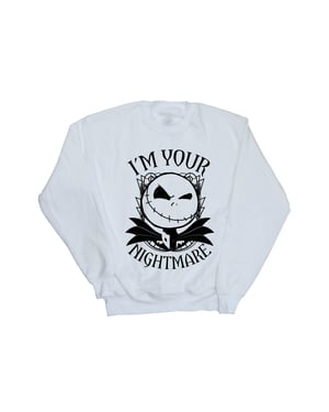 Disney Dames/Dames Nightmare Before Christmas Nightmare Sweatshirt (Wit)