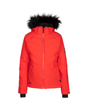 Womens/Ladies Gaynor DLX Ski Jacket (Red)