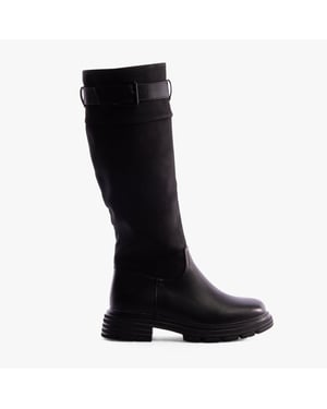 Heavenly Feet BRIANNA Womens Tall Boots Black