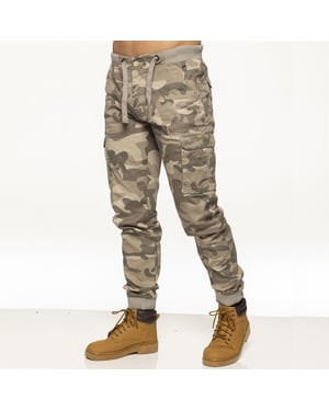 Heren Military Combat Jogger Broek| Enzo Designer Menswear
