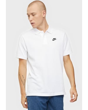 Nike Sportswear Club Mens Polo Shirt in White