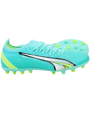 Puma Ultra Ultimate MG Mens Green Football Boots