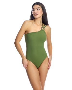 Women's swimsuit tied on the shoulder W241111 women