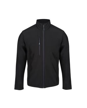 Regatta Mens Honesty Made Recycled Softshell Jacka (Svart)