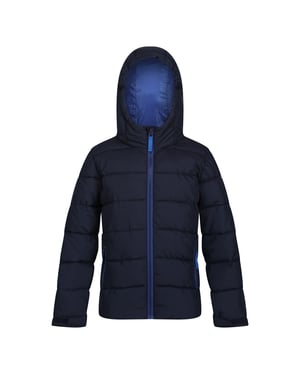 Regatta Termisk vadderad jacka för barn/ungdomar (Navy/New Royal)