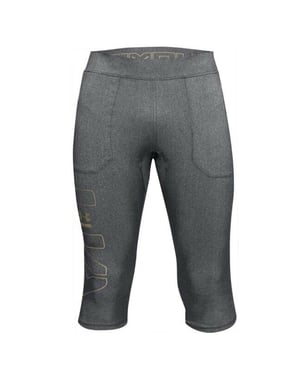 Under Armour Perpetual Half Leggings Gym Tight Grå - Herrar