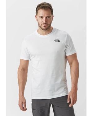 The North Face Mens SS Simple Dome T Shirt White