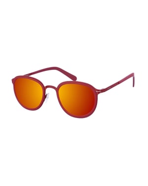 Jossie women's oval-shaped metal sunglasses
