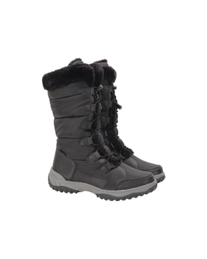 Mountain Warehouse Snowflake Snow Boots för damer/kvinnor (svart)