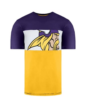 Fanatics NFL Minnesota Vikings Heren Paars/Geel T-Shirt