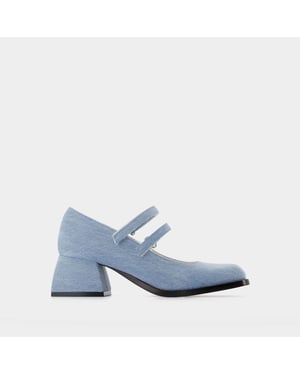 Bulla Bacara Pumps - Nodaleto - Blå - Läder