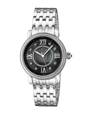 GV2 Womens Swiss Quartz Diamonds Marsala Bracelet watch