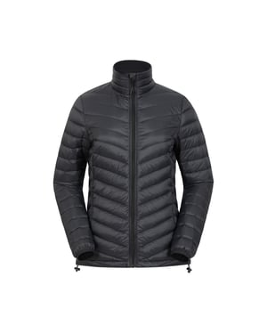 Mountain Warehouse Dam Extreme II Featherweight Dunjacka (Svart)
