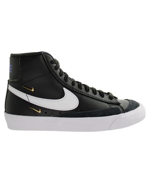 Nike Blazer Mid '77 Dam Svarta Träningsskor