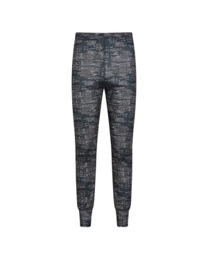 Mountain Warehouse Heren Talus Dash Print Thermobroek (Zwart)