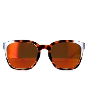 Smith Founder KRZ X6 havana en transparante chromapop rode spiegelzonnebril