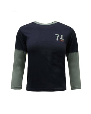 Nike Long Sleeve Top Navy Boys Toddler T Shirt 422403 452