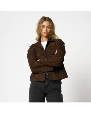 Barneys Originals Real Suede Jacket