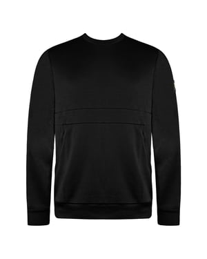 Lyle & Scott Pocket Heren Zwarte Trui