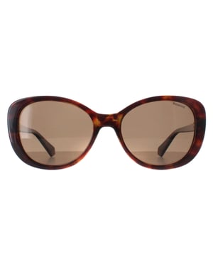 Polaroid PLD 4154/S/X 086 SP havana brons gepolariseerde zonnebril