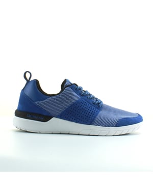 Supra Scissor Blauw Textiel Heren Lace Up Trainers 08027 442