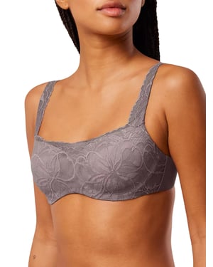 Body Make-Up Illusion Lace Padded Balcony Bra