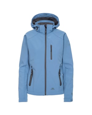 Trespass - Dames Bela II Waterbestendige Softshell Jas (Denim Blauw)