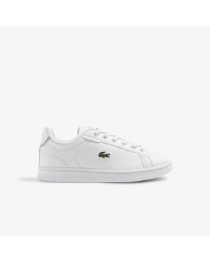 Boy's Lacoste Infants Carnaby Pro Trainers in White