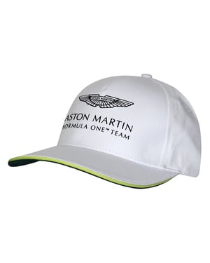 Aston Martin Formula One Official Team Mens White Cap